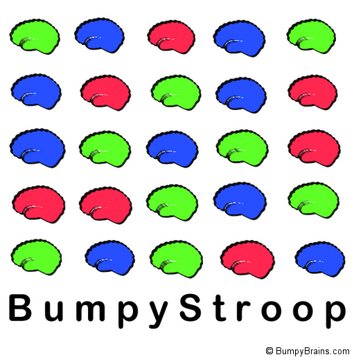Bumpy Stroop
